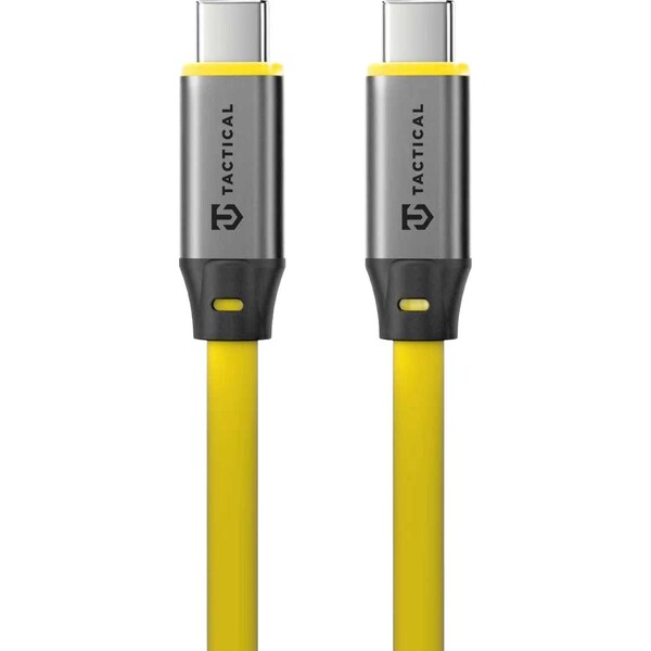 E-shop Tactical Fat Man 2.0 kábel USB-C/USB-C 1m žltý