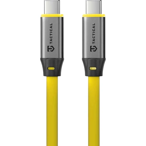 Tactical Fat Man 2.0 kábel USB-C/USB-C 1m žltý - Káble a redukcie - Hlavný obrázok