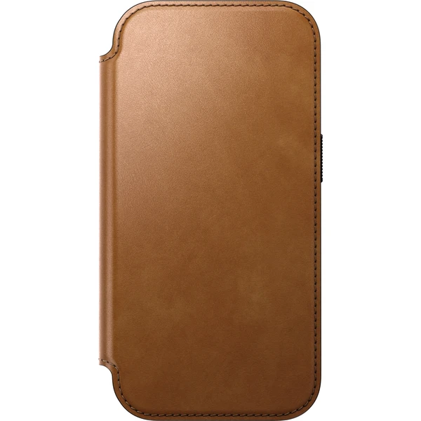 Nomad Modern Leather Folio MagSafe kožené puzdro iPhone 18 Pro English Tan - Puzdra - Obrázok 9ea0d3eab85241a686191b77489d5984