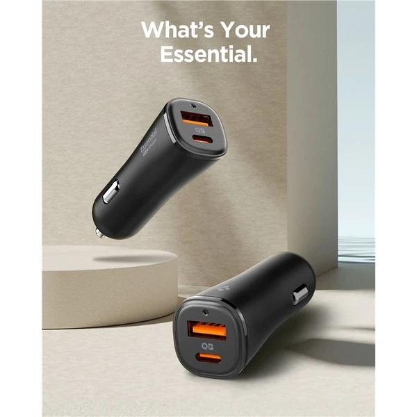 Spigen ArcStation Essential 48W nabíjačka do auta čierna - Nabíjačky - Obrázok 9ea32064de7149c8bdb568fa401f7551