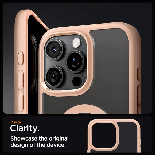 Spigen Ultra Hybrid MagSafe kryt iPhone 16 Pro Max rose titanium - Puzdra - Obrázok 9eb841de24b44b869411ab770e2494e0