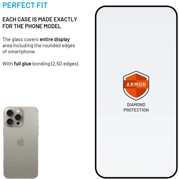 FIXED Armor 2,5D sklo s Anti-dust a AR vrstvou Apple iPhone 16 Pro Max - Ochranné fólie a sklo - Obrázok 9ebcfc8fb9e0478f8e76217fdc9f95c1