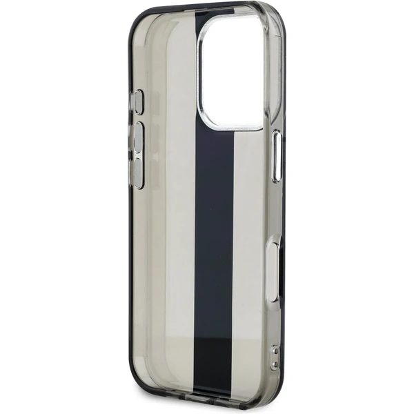 Karl Lagerfeld IML Stripe Logo kryt iPhone 16 Pre čierny - Puzdra - Obrázok 9ecc563bb52a4ed48fd2d3de213fd7ce