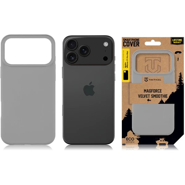 Tactical MagForce Velvet Smoothie kryt Apple iPhone 17 Pro Max Foggy - Puzdra - Obrázok 9ed139f8d7914a6aad40dbad5053e9b0
