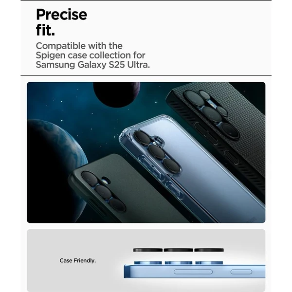 Spigen Glass TR EZ Fit Optik Pre HD sklá na fotoapará Samsung Galaxy S25 Ultra čierna (2 ks) - Ochranné fólie a sklo - Obrázok 9f25ca6605e04a29900f54aeb6808398