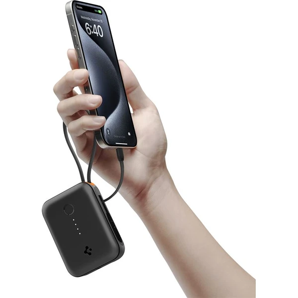 Spigen Essential powerbanka s káblom 10000 mAh (30W) čierna (EA3010BT) - Powerbanky - Obrázok 9f26209dd5d84b8fa46ddea09531c2fc