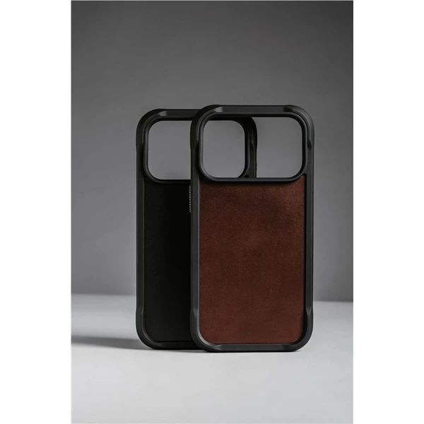Nomad Rugged Leather Case (Horween) MagSafe kožený kryt iPhone 17 Pro Max Rustic Brown - Puzdra - Obrázok 9f38cbbd8b314f9bb446b5e28753ac09
