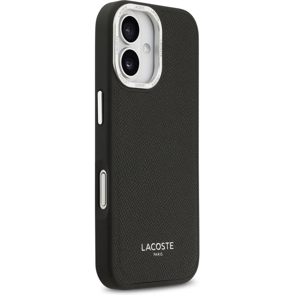 Lacoste PU Leather Champs Elysees MagSafe kryt iPhone 17 čierny - Puzdra - Obrázok 9f3fd4508d6347a3ba57ce7a934e09b5