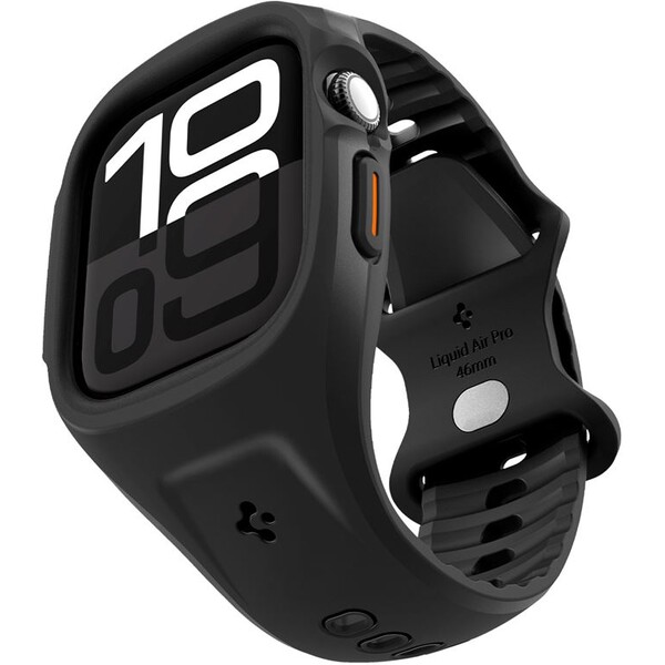 E-shop Spigen Liquid Air Pro kryt s remienkom Apple Watch 10/11 (46mm) čierny