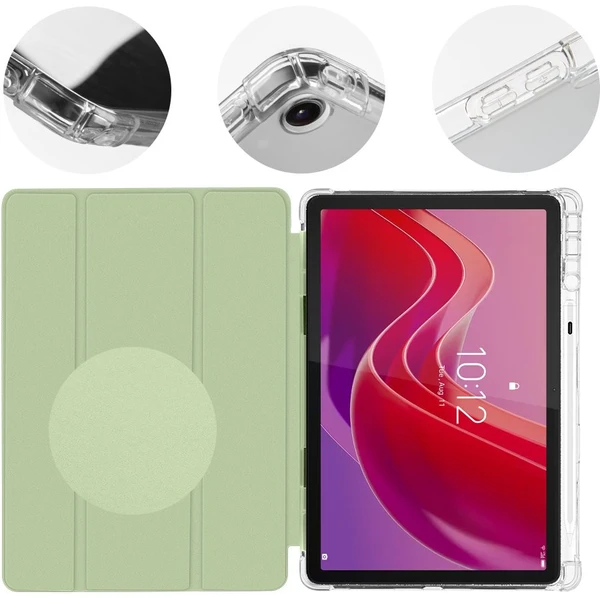 OBAL:ME MistyTab Puzdro pre Lenovo Tab M11/M11 LTE Light Green - Puzdra - Obrázok 9f4ede29a1b444e9bdb62e3b60378087