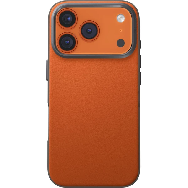 UNIQ Lyden DS Premium Leatherette MagClick MagSafe kryt iPhone 17 Pro Flame Orange - Puzdra - Obrázok 9f57198581284c14ab301dad1d44ff41
