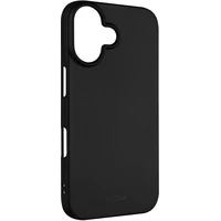 FIXED Story silikónový kryt Apple iPhone 16 čierny - Puzdra