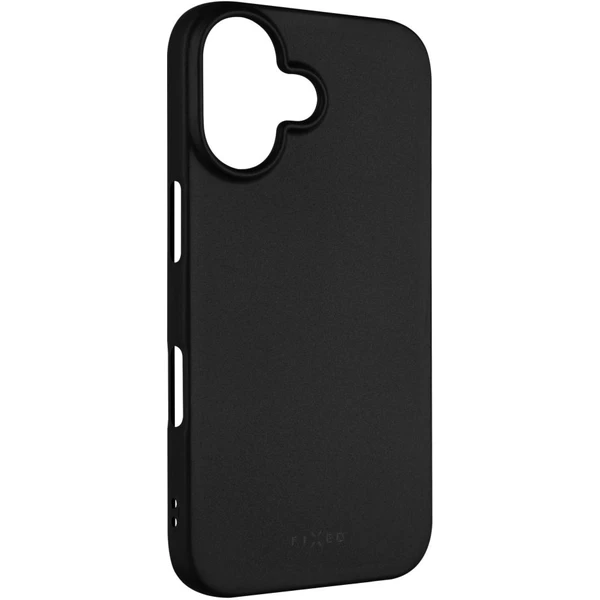 FIXED Story silikónový kryt Apple iPhone 16 čierny - Puzdra - Hlavný obrázok