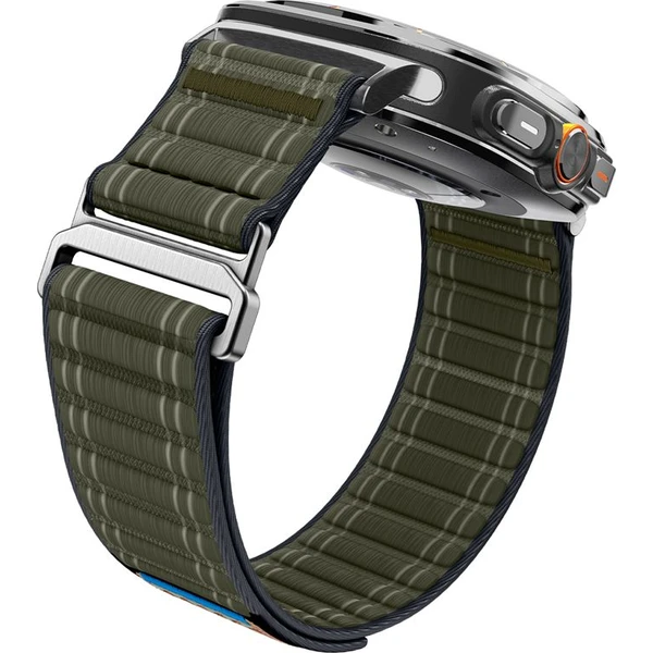 Spigen Fabric Band remienok (hook-and-loop) Samsung Galaxy Watch Ultra 47mm zelený - Remienky - Obrázok 9fa652881aad49fd9da86c3e0dea6401