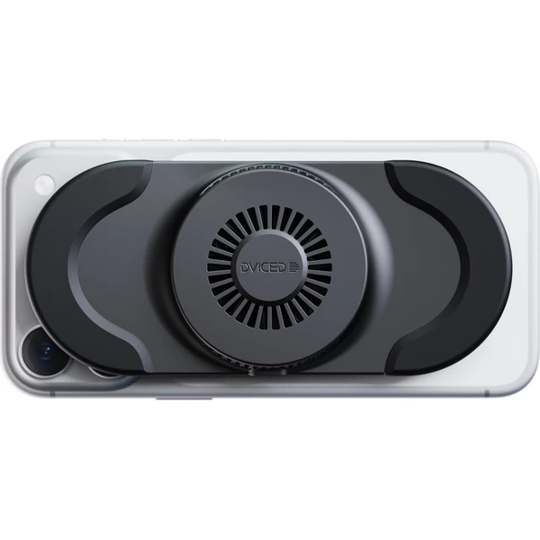 Dviced AERON GRIP Gaming Qi2.2/MagSafe nabíjecí herní držák s aktivním chlazením černý - Nabíjačky - Obrázok 9fb9e2b367e248fd9809b24dbccf970a