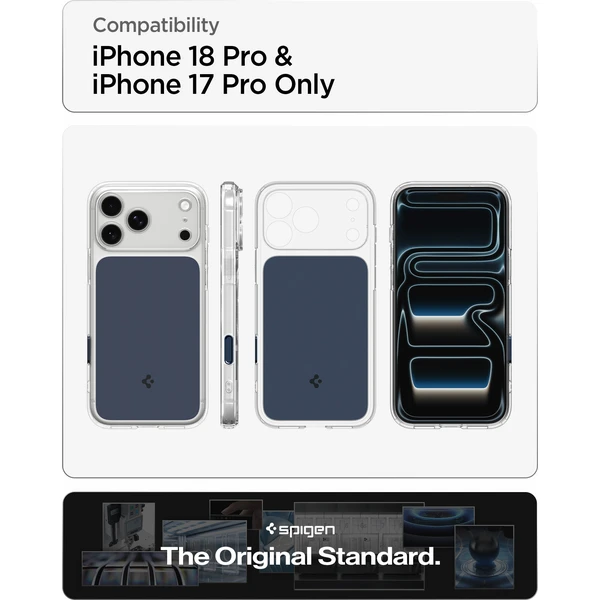 Spigen Ultra Hybrid T MagSafe kryt iPhone 18 Pro/17 Pro matná modrá - Puzdra - Obrázok 9fd517a152b945aaa69e5f471a875b03