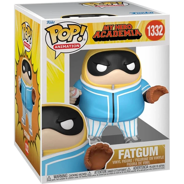 Funko POP! Super #1332 Animation: MHA HLB - Fatgum (baseball) 15 cm - Funko POP! - Obrázok A048000O01