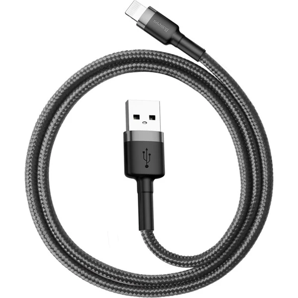 Baseus Cafule USB-A/Lightning napájací kábel 2m čierny - Káble a redukcie - Obrázok A0A5300401