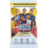 Futbalové karty Topps 2025 UCC MA Extra - Packet - Futbalové karty