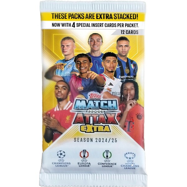 E-shop Futbalové karty Topps 2025 UCC MA Extra - Packet