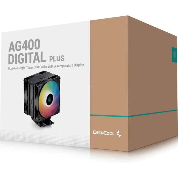DeepCool AG400 Digital PLUS ARGB - Chladiče - Obrázok A0J9000O01