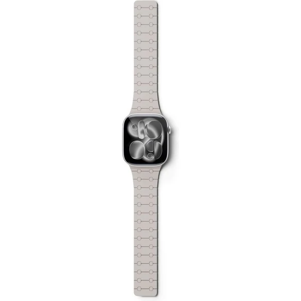 Epico Magnetic+ silikónový remienok pre Apple Watch 42/41/40/38mm hviezdne biely - Remienky - Obrázok A0SJ000K01