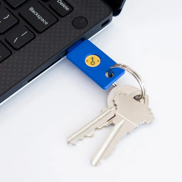 Security Key NFC - USB-A, podporujúci viacfaktorovú autentizáciu (NFC, MIFARE) - Ostatné - Obrázok A1CW000501