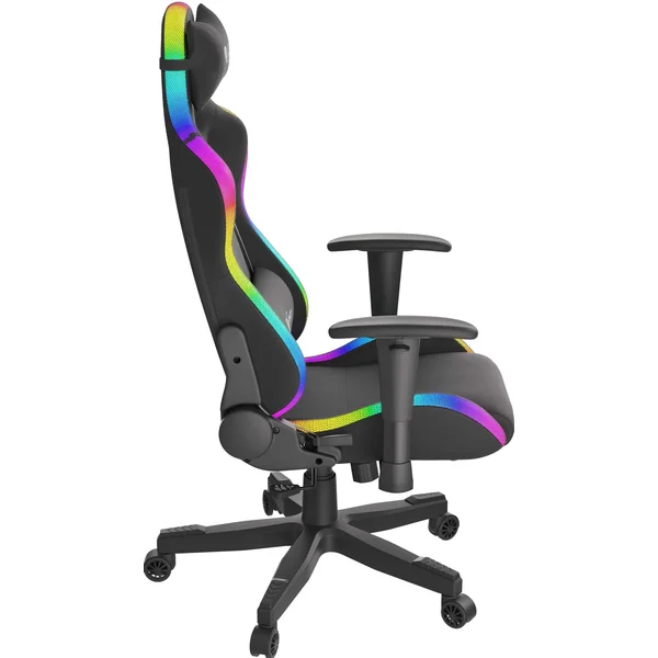 Genesis Trit 600 RGB Herná stolička čierna - Stoličky - Obrázok A1G1100501