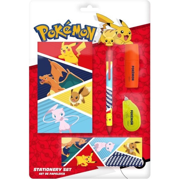 Peračník a školský set Pokémon