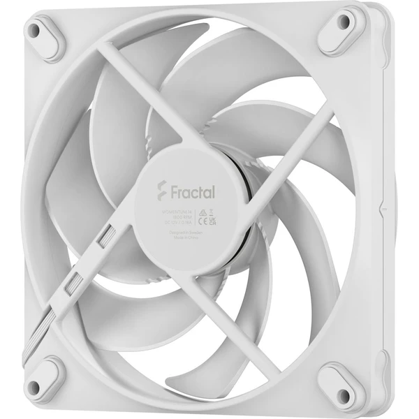 Fractal Design Momentum 14 biely - Ventilátory pre PC - Obrázok A1JF000O01