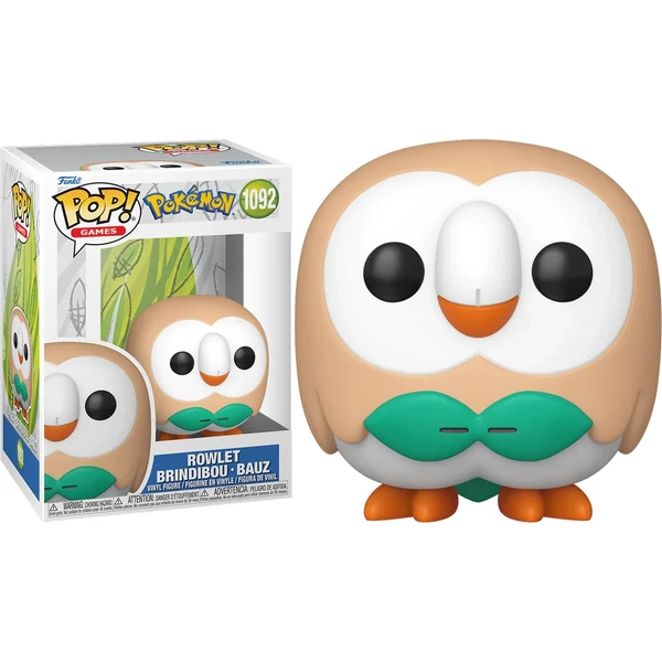 Funko POP! #1092 Games: Pokémon - Rowlet - Funko POP! - Hlavný obrázok
