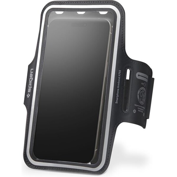 E-shop Spigen Dynamic Shield Armband A703 púzdro čierne
