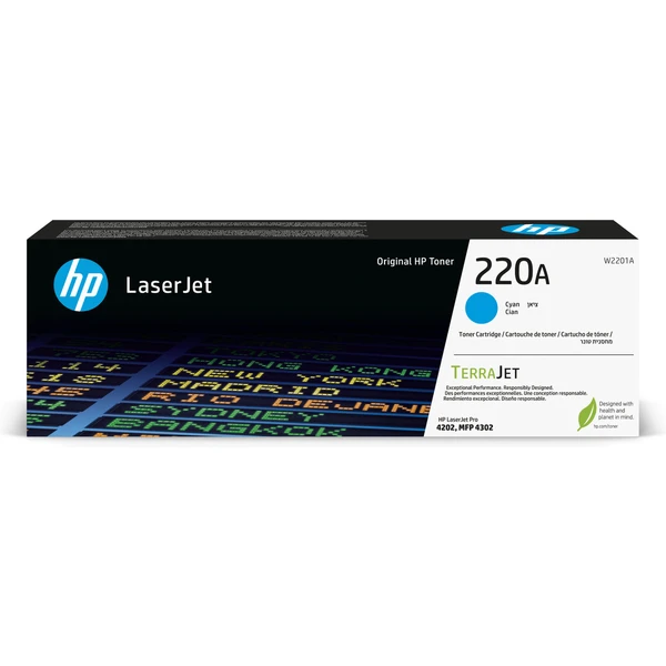 HP W2201A č. 220A Azúrová originálna - Tonery - Hlavný obrázok