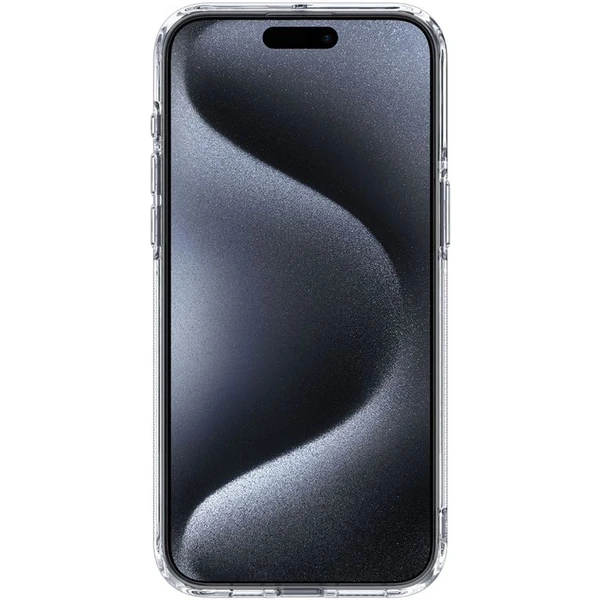 Spigen Caseology Capella kryt so stojanom s MagFit iPhone 15 Pre číry/biely - Puzdra - Obrázok A1W4000L01