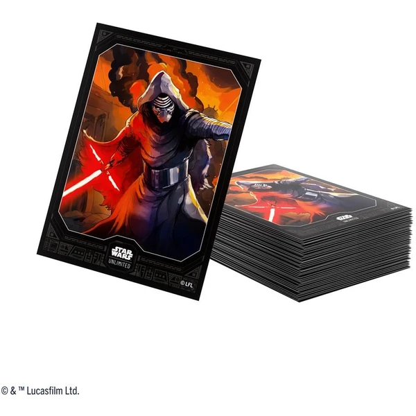 Gamegenic - Star Wars: Unlimited Art Sleeves - Kylo Ren - Obaly na karty - Obrázok A205000O01