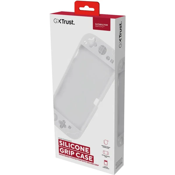 Trust GXT 1253 grip obal pre Nintendo Switch 2 biele - Puzdra - Obrázok A28H000L01