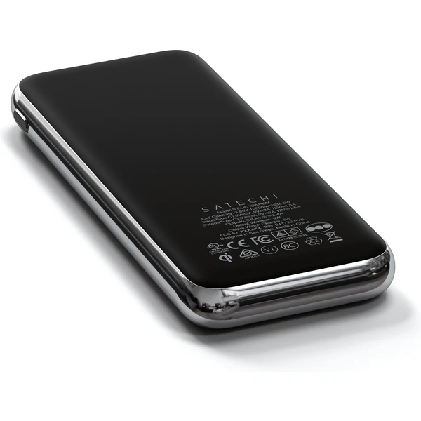 Satechi Quatro bezdrôtová powerbanka 10 000 mAh vesmírne šedá  - Powerbanky - Obrázok A2BT000501