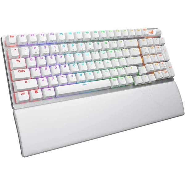 ASUS ROG Strix Scope II 96 (ROG NX SNOW / PBT) bezdrôtová herná klávesnica US biela - Klávesnice - Obrázok A2C4000K01