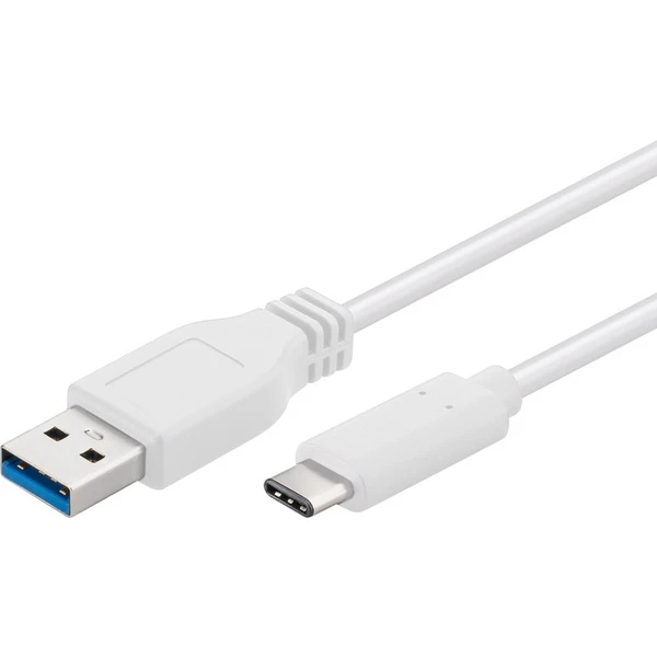 PremiumCord USB-C/USB-A napájací kábel 40W 0,5m biely - Káble a redukcie - Hlavný obrázok