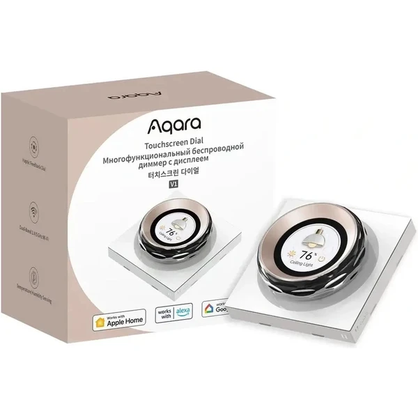 AQARA Touchscreen Dial V1 (DS-K01D) Zigbee otočný vypínač s displejom - Ovládače - Obrázok A2PD000N01