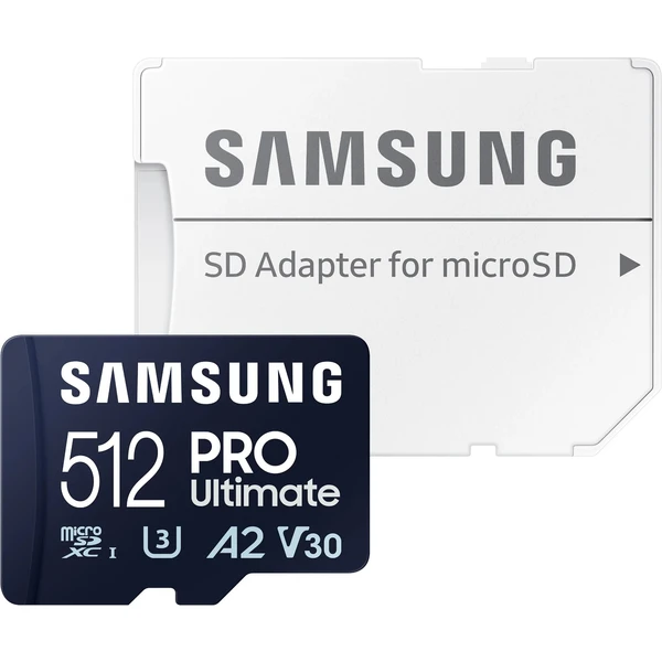 Samsung PRO Ultimate microSDXC 512GB + SD adaptér - Pamäťové karty - Obrázok A2S9000601