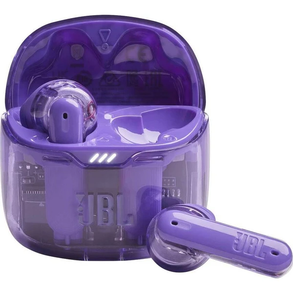 JBL Tune Flex 2 bezdrôtové slúchadlá priehľadné fialové - Slúchadlá - Hlavný obrázok