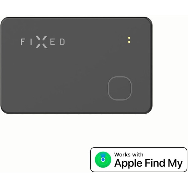 FIXED Tag Card smart lokátor s podporou Find My čierny