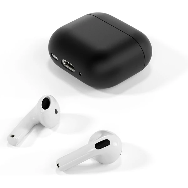 iWant silikónové puzdro pre AirPods 4/4 (ANC) čierne - Puzdra - Obrázok A2XD000J01