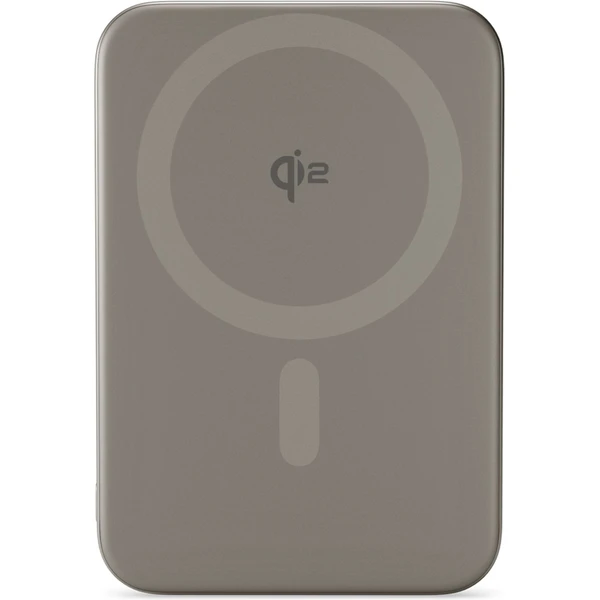 iWant Qi2 MagSafe 5000mAh Slim Alu Mag+ hliníková powerbanka titanová - Powerbanky - Obrázok A30C000P01