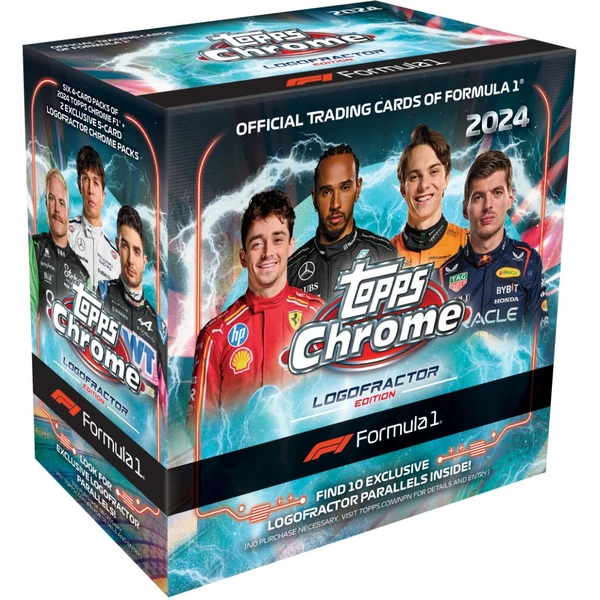 Karty Formula 1 Topps 2024 Chrome F1 Racing Logofractor Box (Exclusive) - Karty Formula 1 - Hlavný obrázok