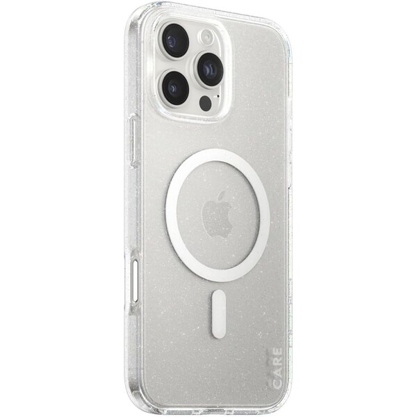 E-shop PanzerGlass® CARE kryt Apple iPhone 16 Pro Max MagSafe Star Lit trblietavý/biely