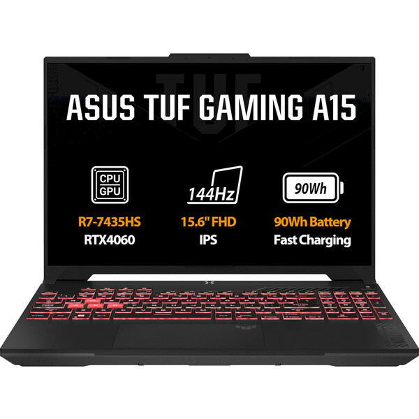 ASUS TUF Gaming A15 (FA507NV-LP025W) sivý + Xbox Game Pass na 3 mesiace