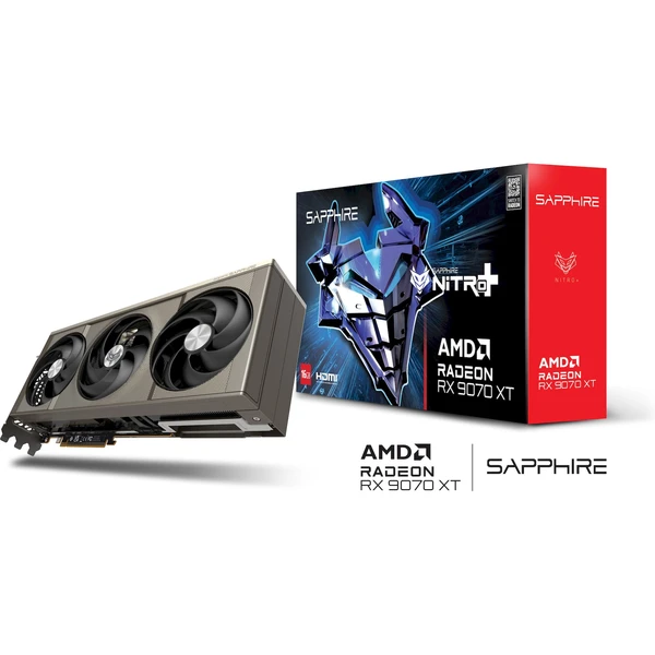 Sapphire NITRO+ AMD Radeon RX 9070 XT GAMING OC 16GB - Grafické karty - Obrázok A3LE000L01