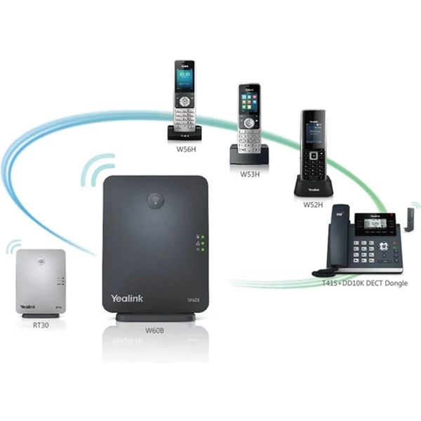 Yealink RT30 DECT repeater na W52P/W56P/W60B - Príslušenstvo pre konferencie - Obrázok A3V2000P01